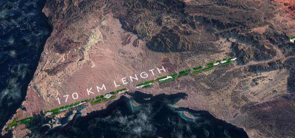 The Line: H πόλη των 100 μιλίων που δεν κυκλοφορούν αυτοκίνητα The Line: H πόλη των 100 μιλίων που δεν κυκλοφορούν αυτοκίνητα